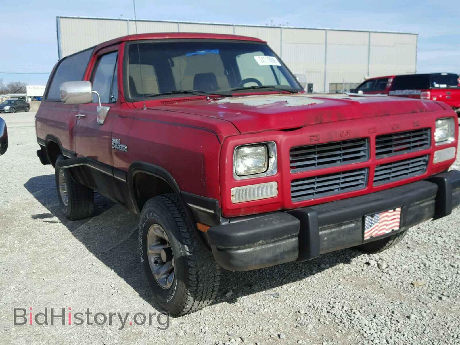 Photo 3B4GM17Y0NM567122 - DODGE RAM 1992
