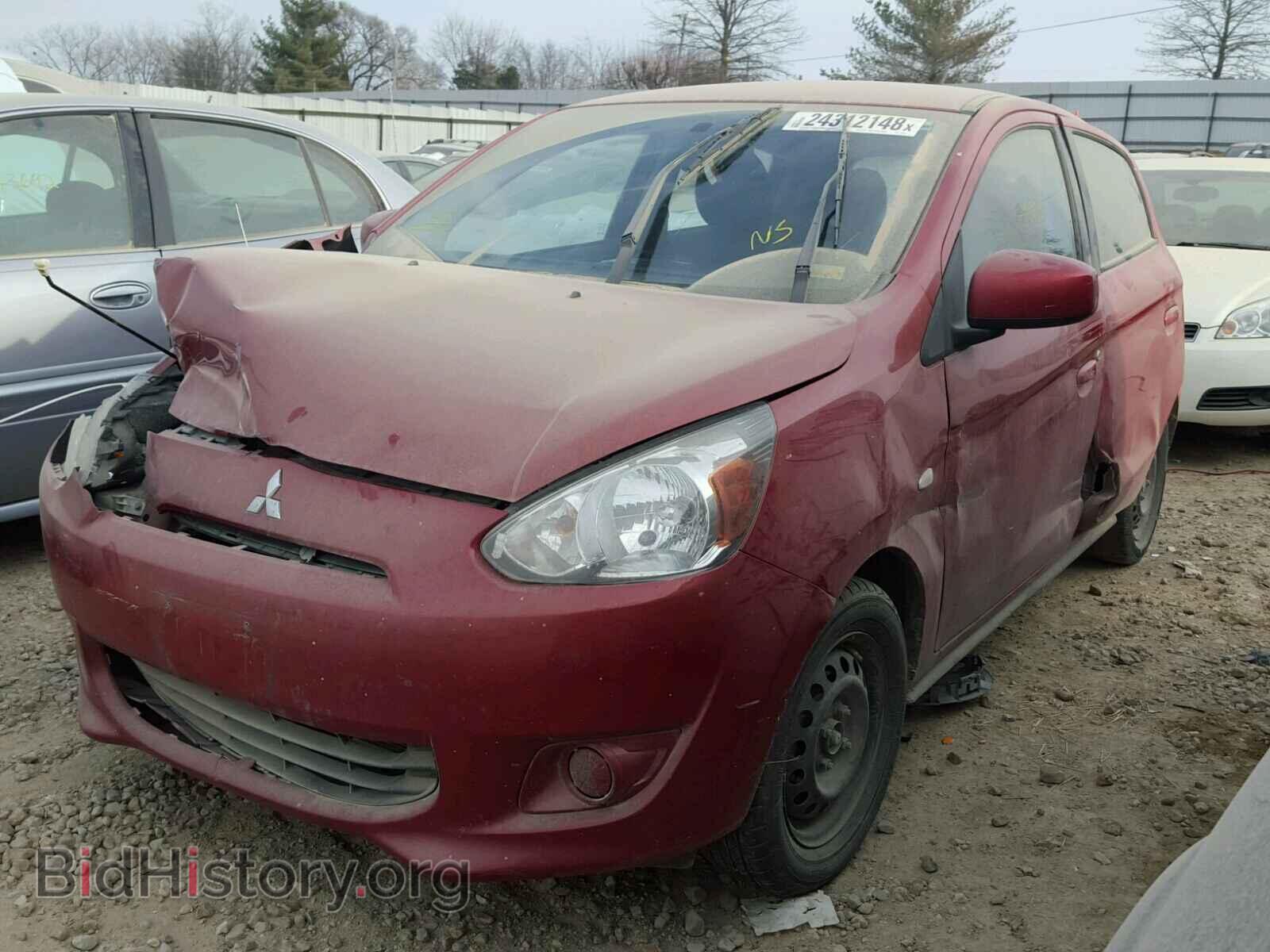 2015 MITSUBISHI MIRAGE - VIN: ML32A3HJ2FH002382 - Фото 2