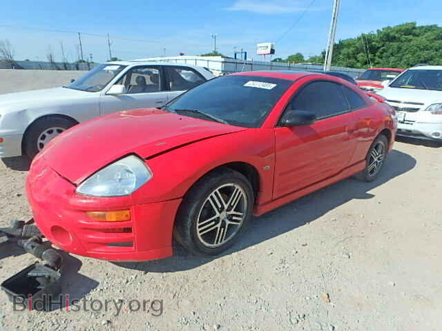 2003 MITSUBISHI ECLIPSE - VIN: 4A3AC74H33E145865 - Фото 2