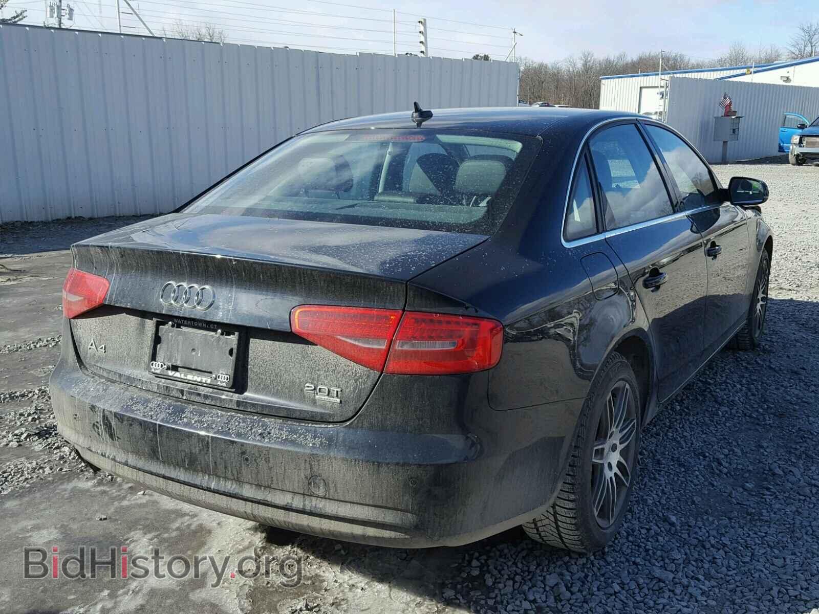 2013 AUDI A4 - VIN: WAUHFAFL4DN045408 - Photo 4