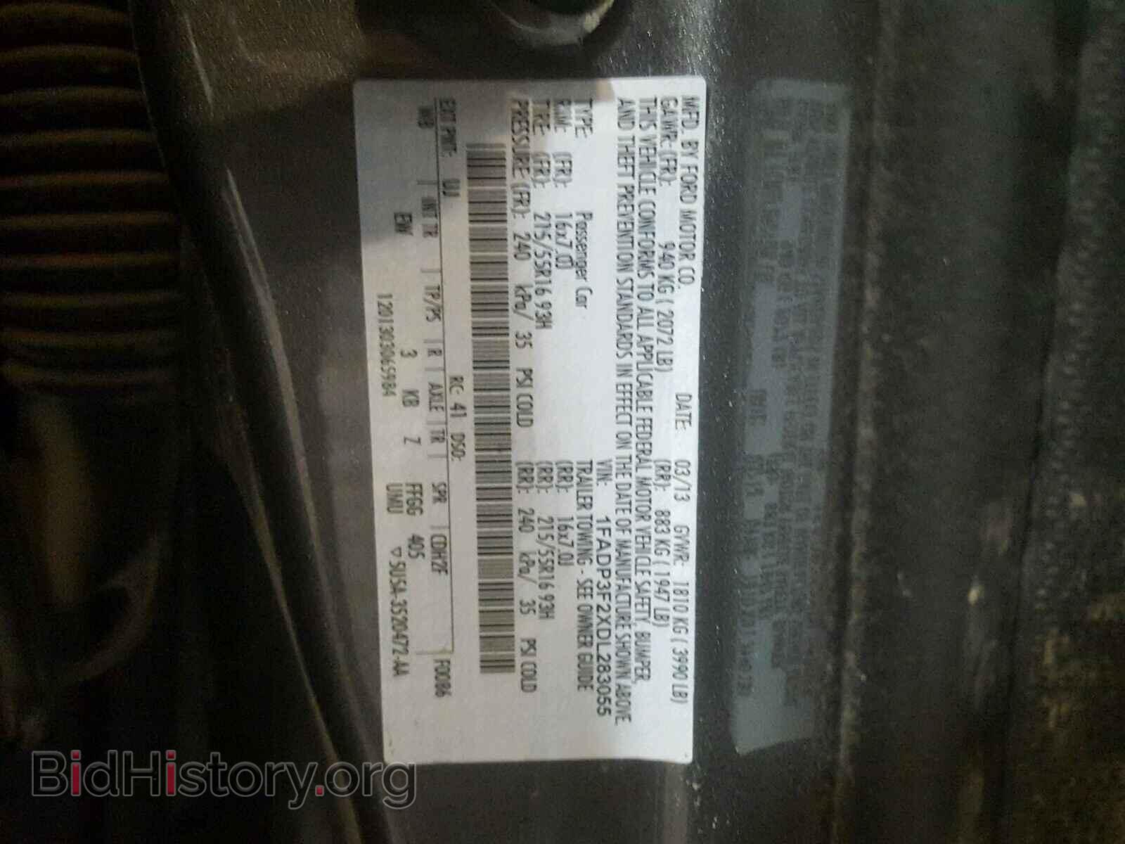 2013 FORD FOCUS - VIN: 1FADP3F2XDL283055 - Photo 10