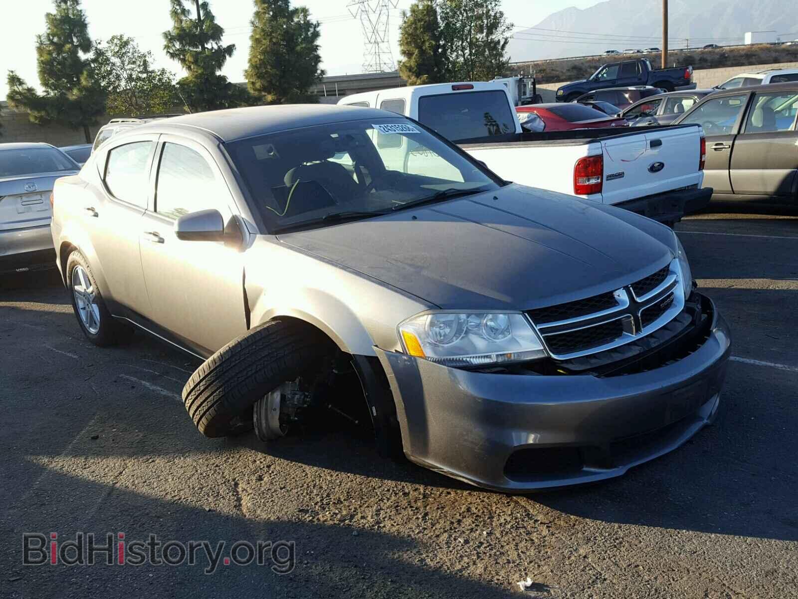 Photo 1C3CDZCB8CN158908 - DODGE AVENGER 2012