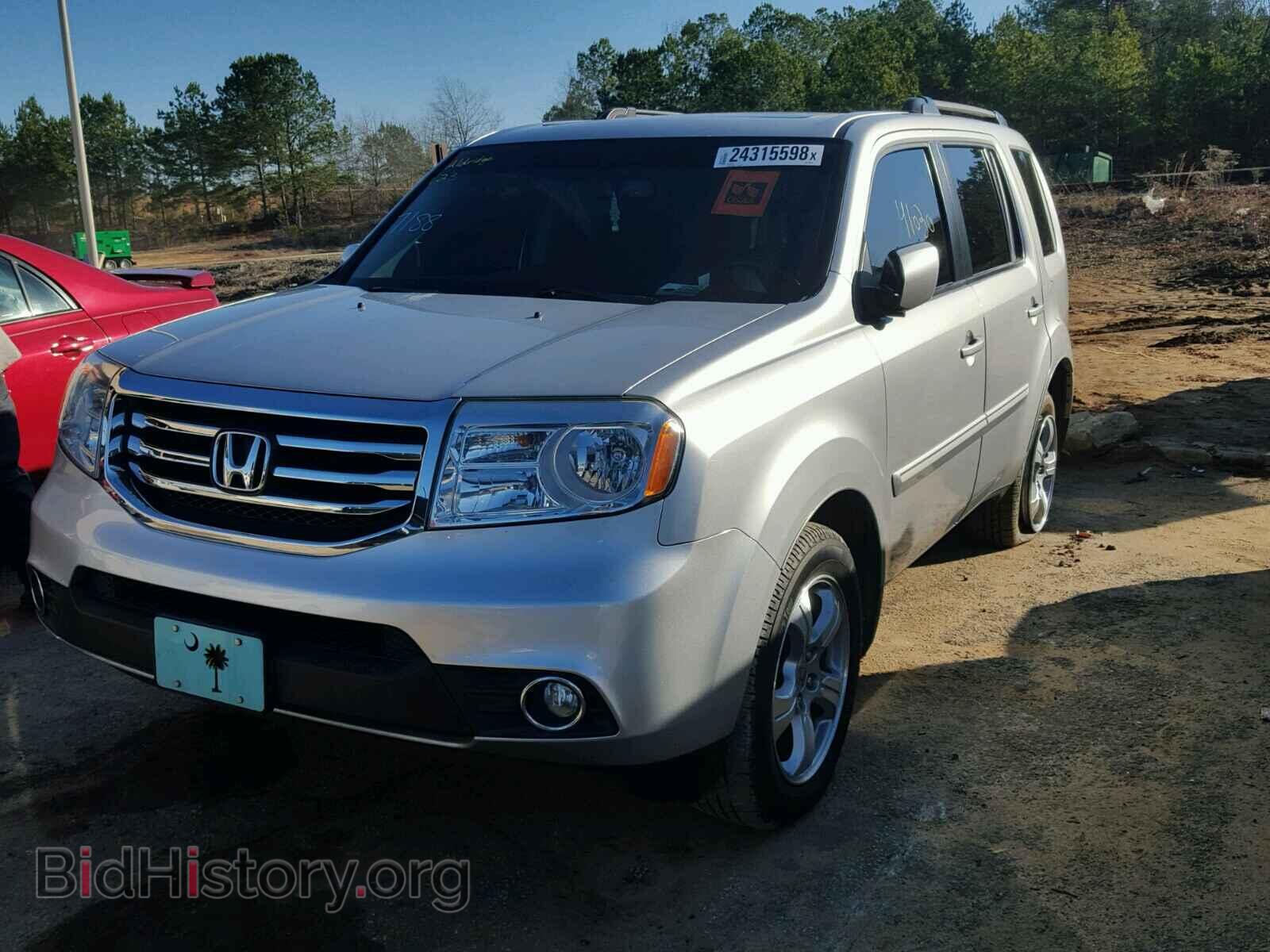 2012 HONDA PILOT - VIN: 5FNYF3H55CB001279 - Фото 2
