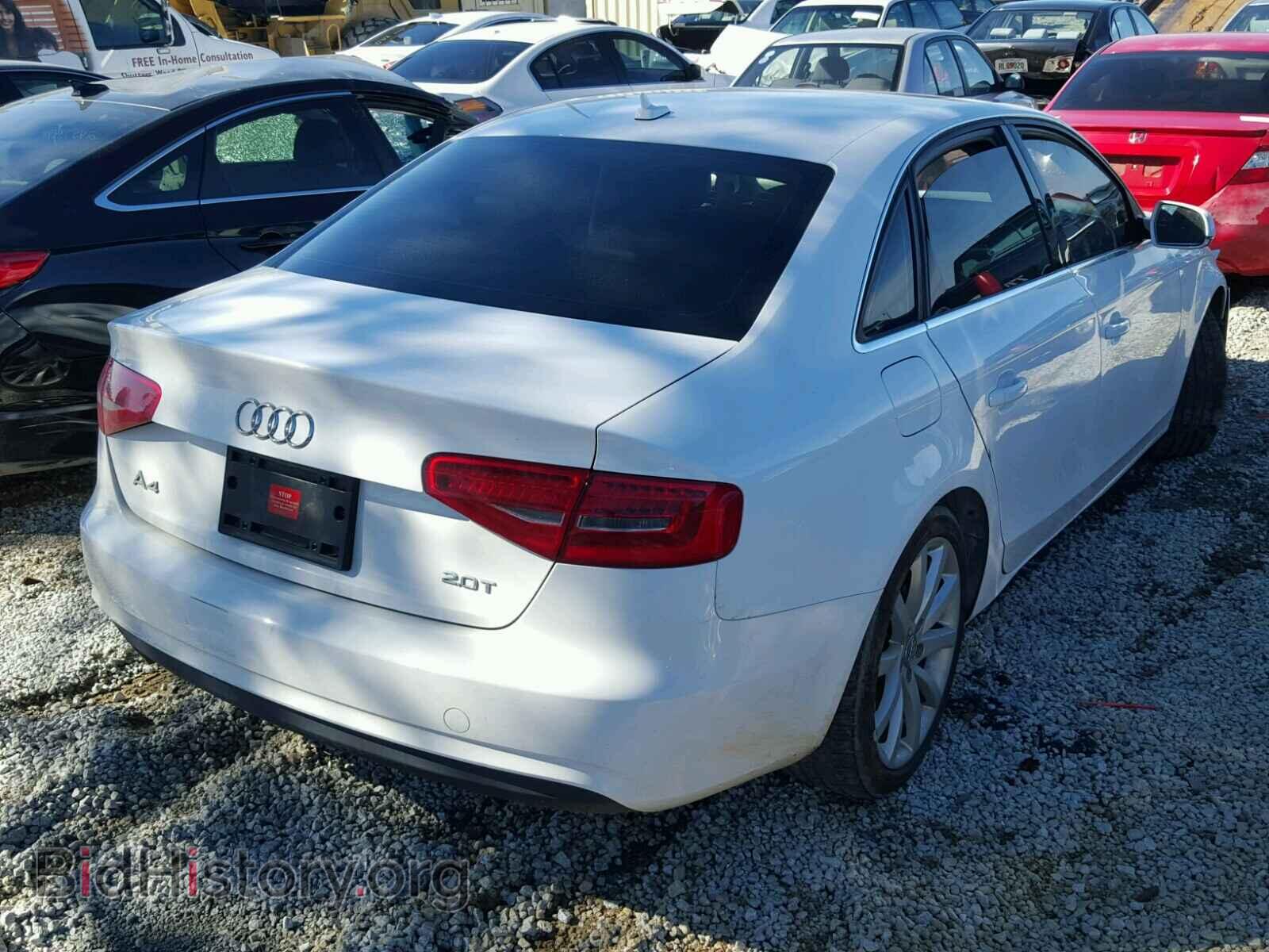 2013 AUDI A4 - VIN: WAUEFAFL2DA156341 - Фото 4
