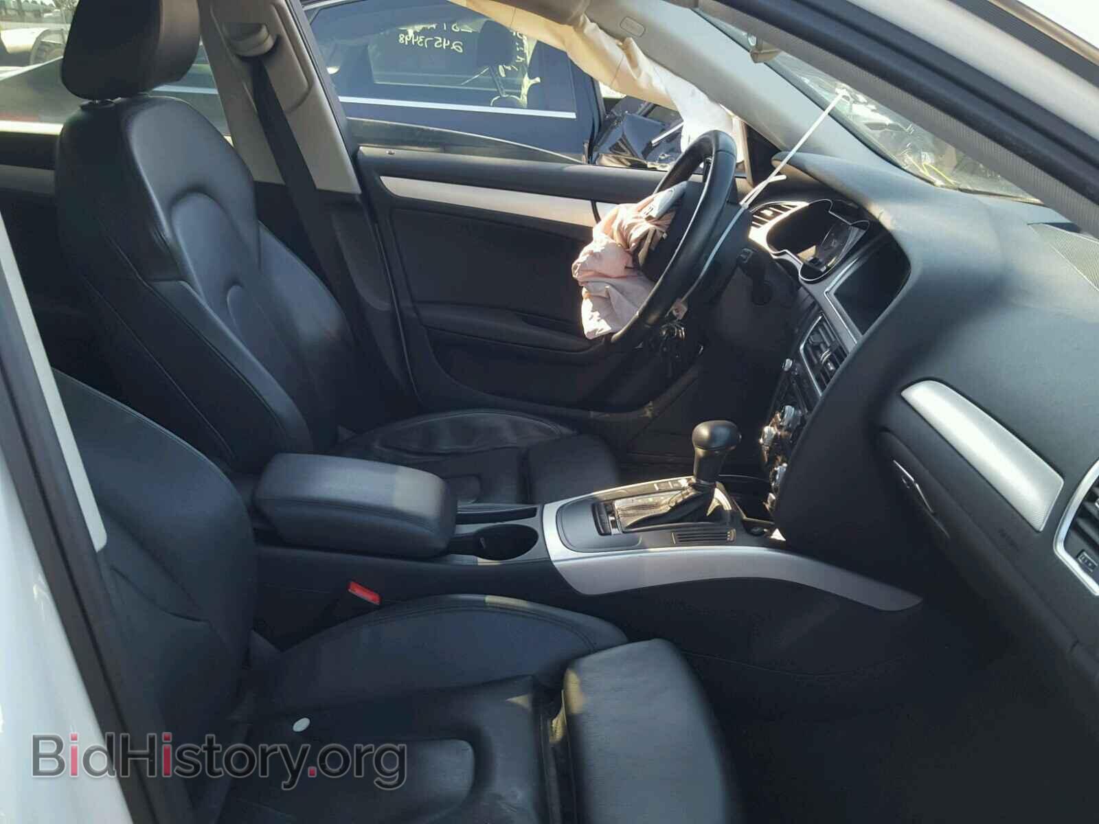 2013 AUDI A4 - VIN: WAUEFAFL2DA156341 - Фото 5