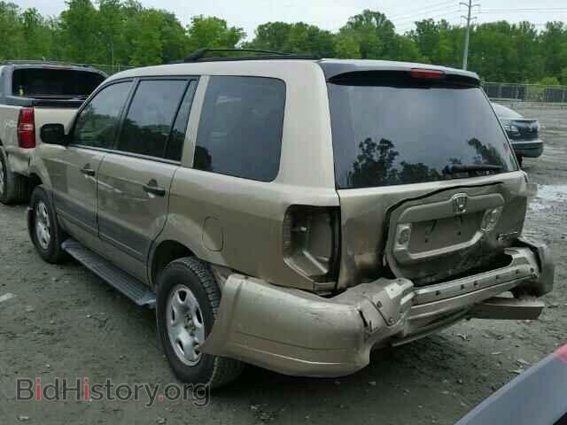 2005 HONDA PILOT - VIN: 2HKYF18145H554320 - Фото 3