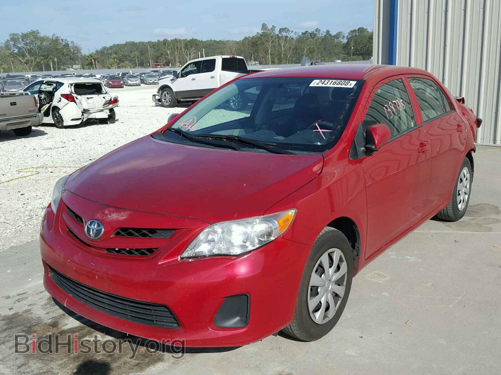 2013 TOYOTA COROLLA BA - VIN: 2T1BU4EE8DC940616 - Фото 2