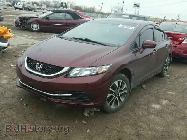 2014 HONDA CIVIC - VIN: 19XFB2F80EE047444 - Фото 2