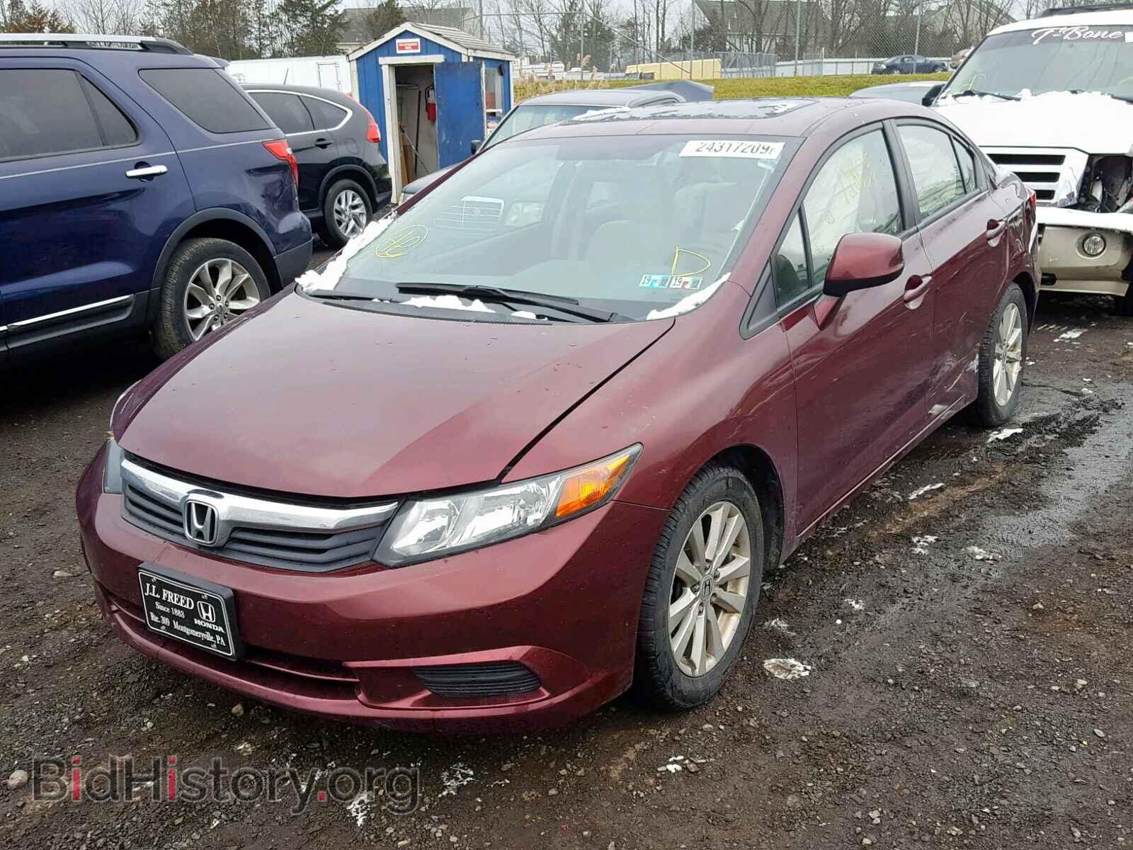 2012 HONDA CIVIC - VIN: 2HGFB2F82CH532140 - Photo 2