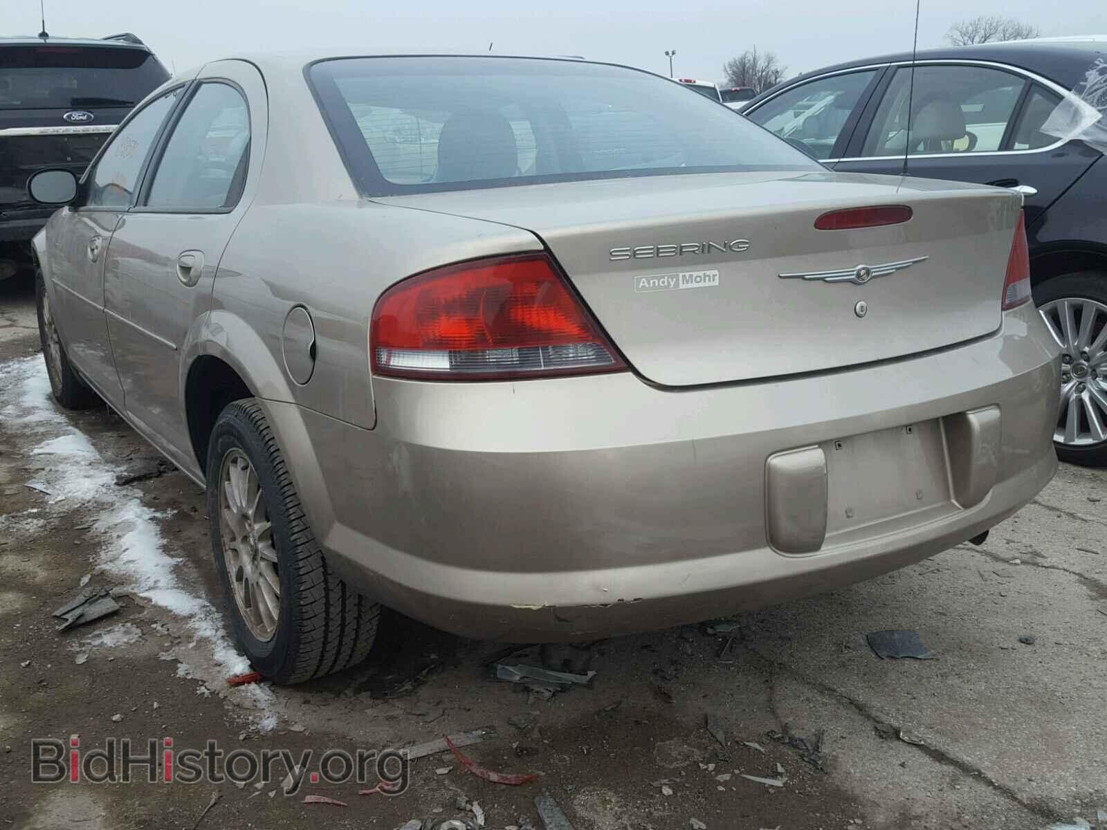 2004 CHRYSLER SEBRING - VIN: 1C3EL46XX4N415932 - Фото 3