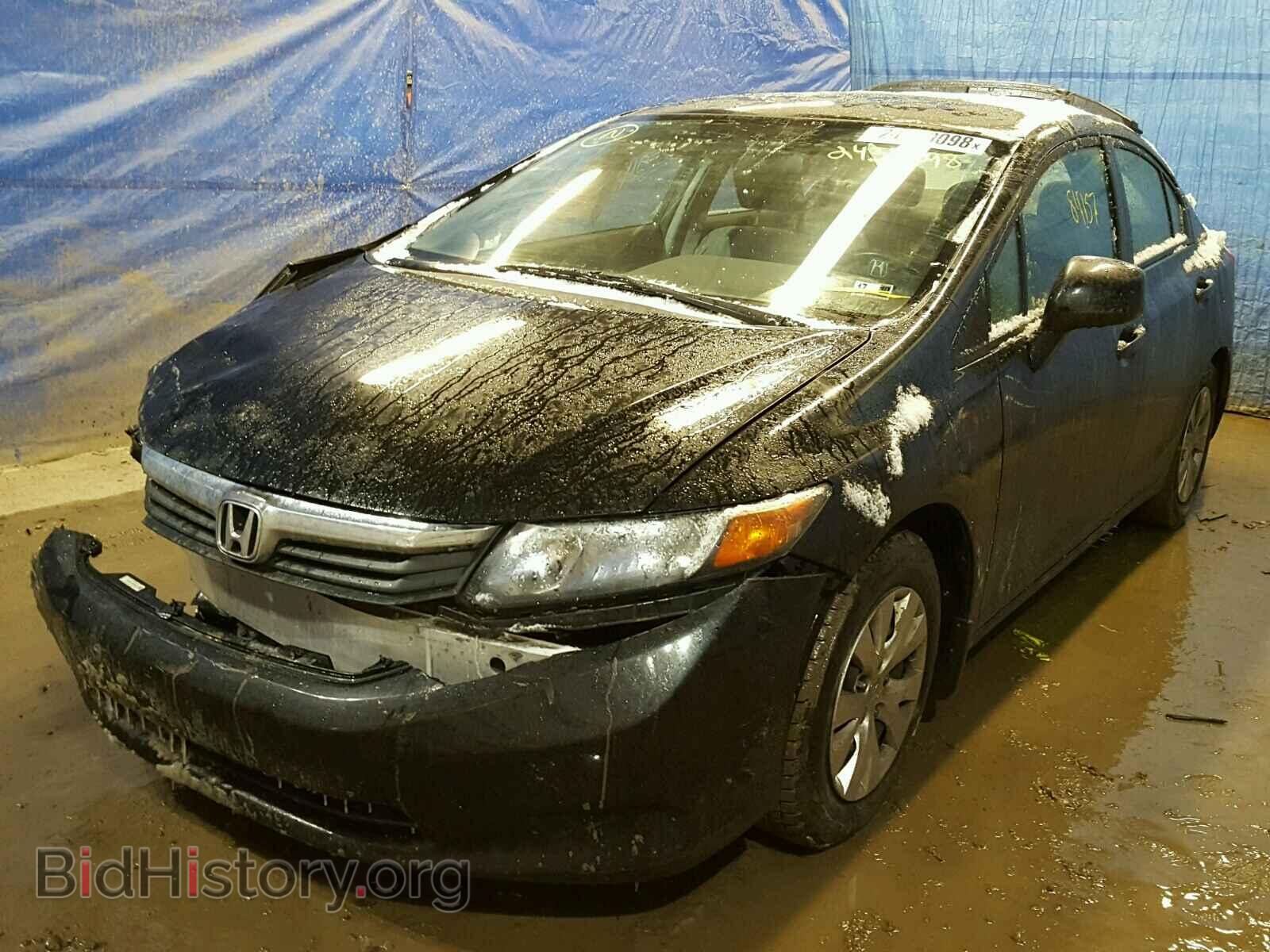 2012 HONDA CIVIC - VIN: 19XFB2F57CE367282 - Фото 2