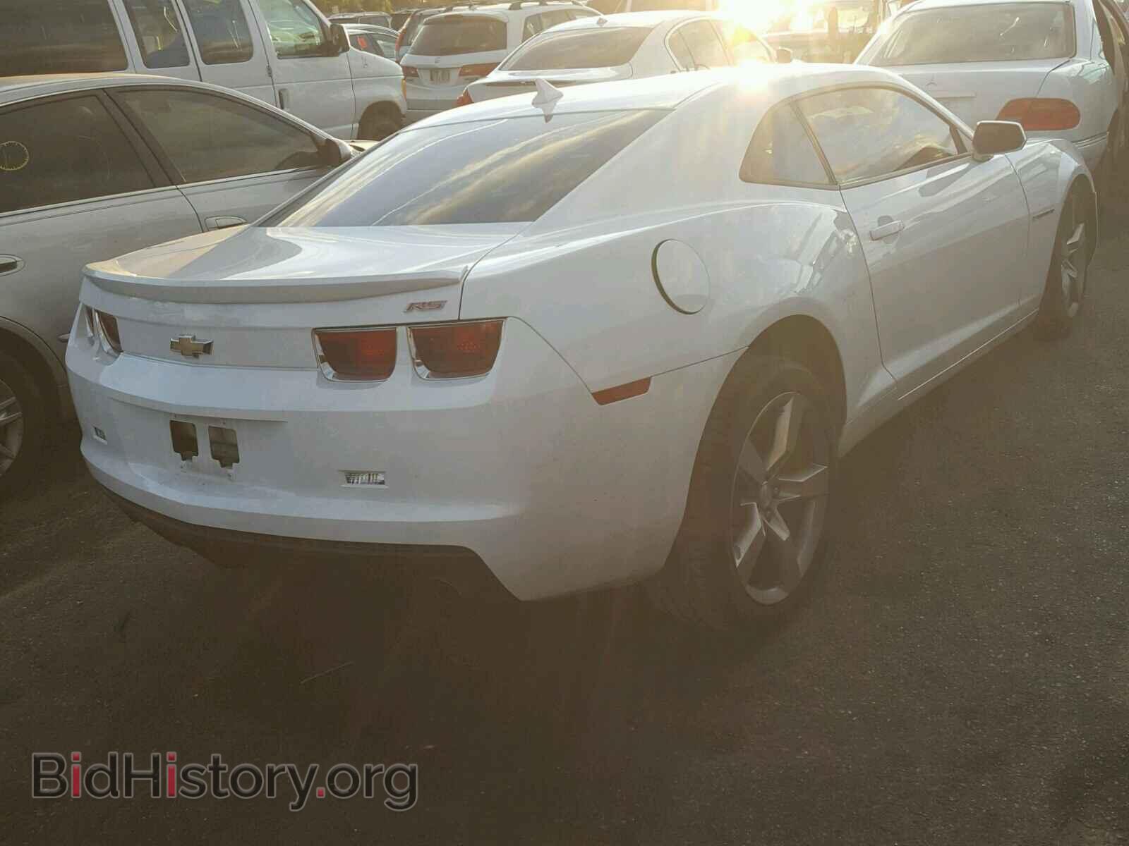 2012 CHEVROLET CAMARO - VIN: 2G1FB1E34C9191017 - Фото 4