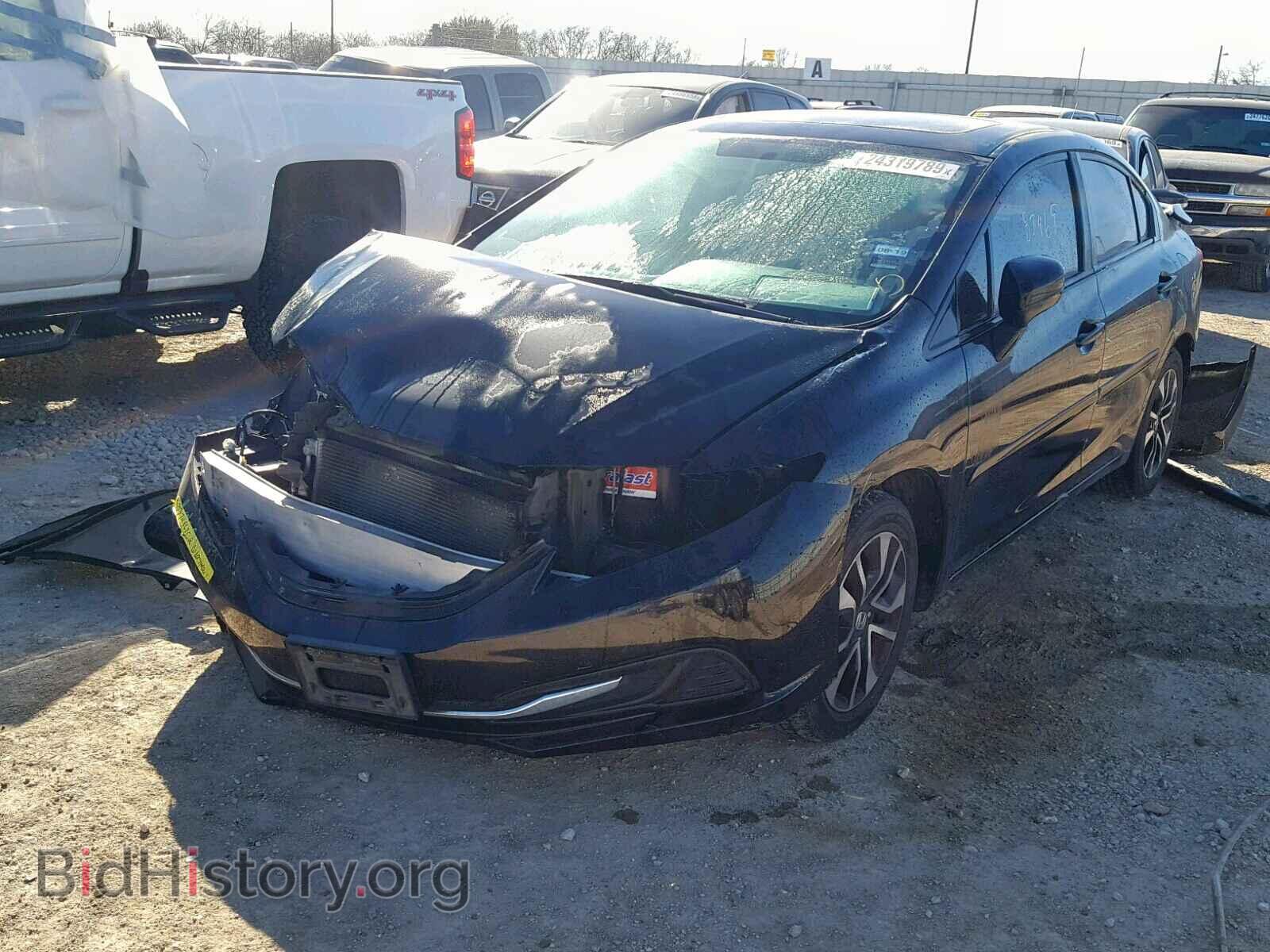 2014 HONDA CIVIC - VIN: 19XFB2F86EE068668 - Фото 2