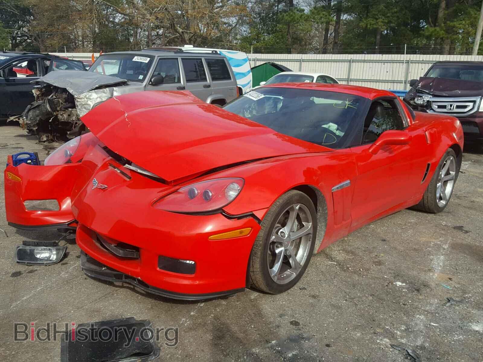 2012 CHEVROLET CORVETTE - VIN: 1G1YU2DW2C5101641 - Фото 2