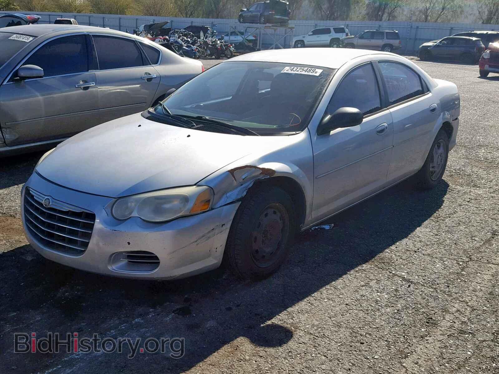 2004 CHRYSLER SEBRING - VIN: 1C3EL46XX4N317080 - Фото 2