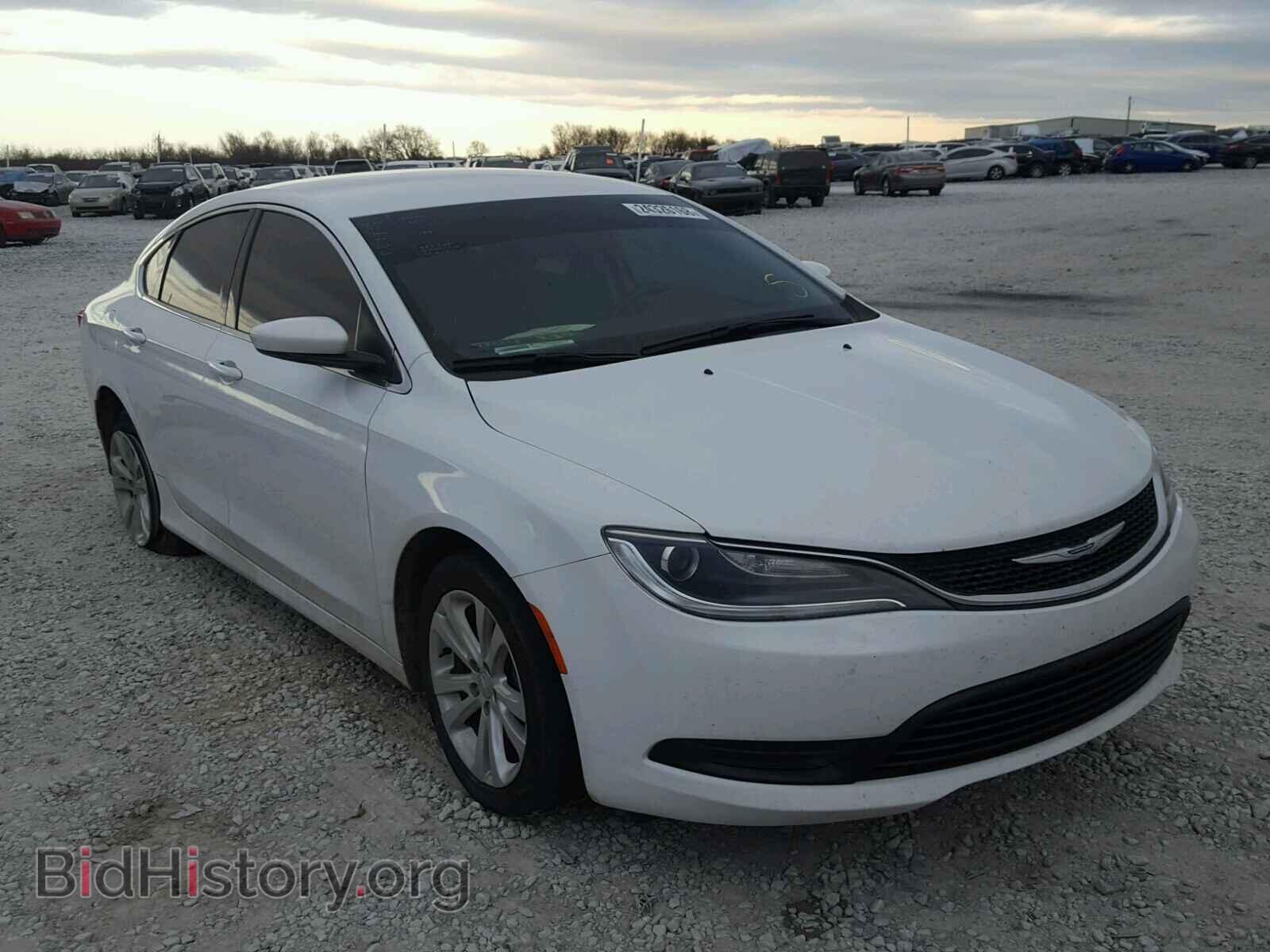 Фотография 1C3CCCFB8GN191960 - CHRYSLER 200 2016