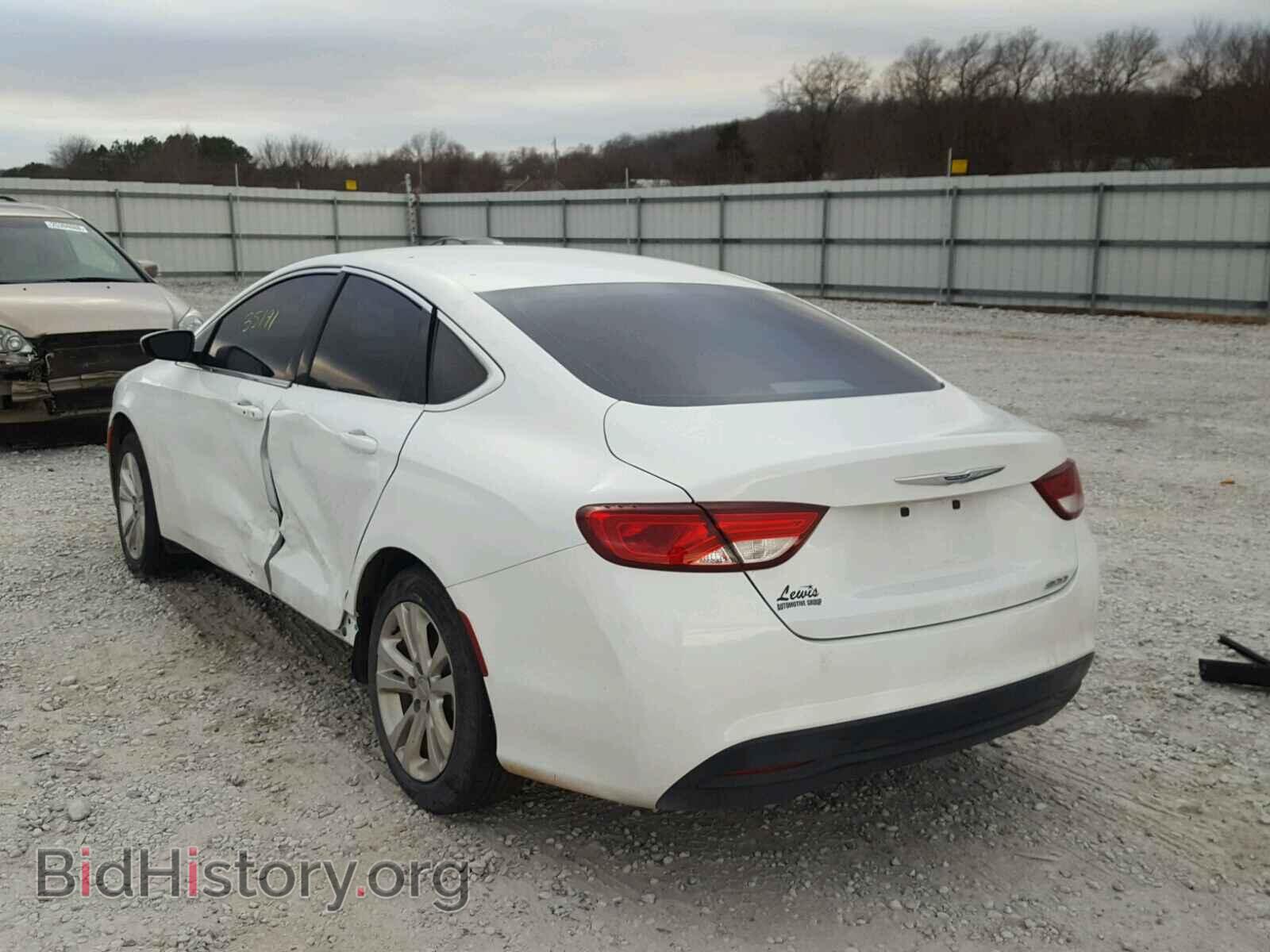 2016 CHRYSLER 200 - VIN: 1C3CCCFB8GN191960 - Фото 3