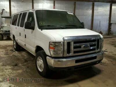 2014 Ford ECONOLINE, white — VIN 1FBSS3BL5EDA01189, Copart