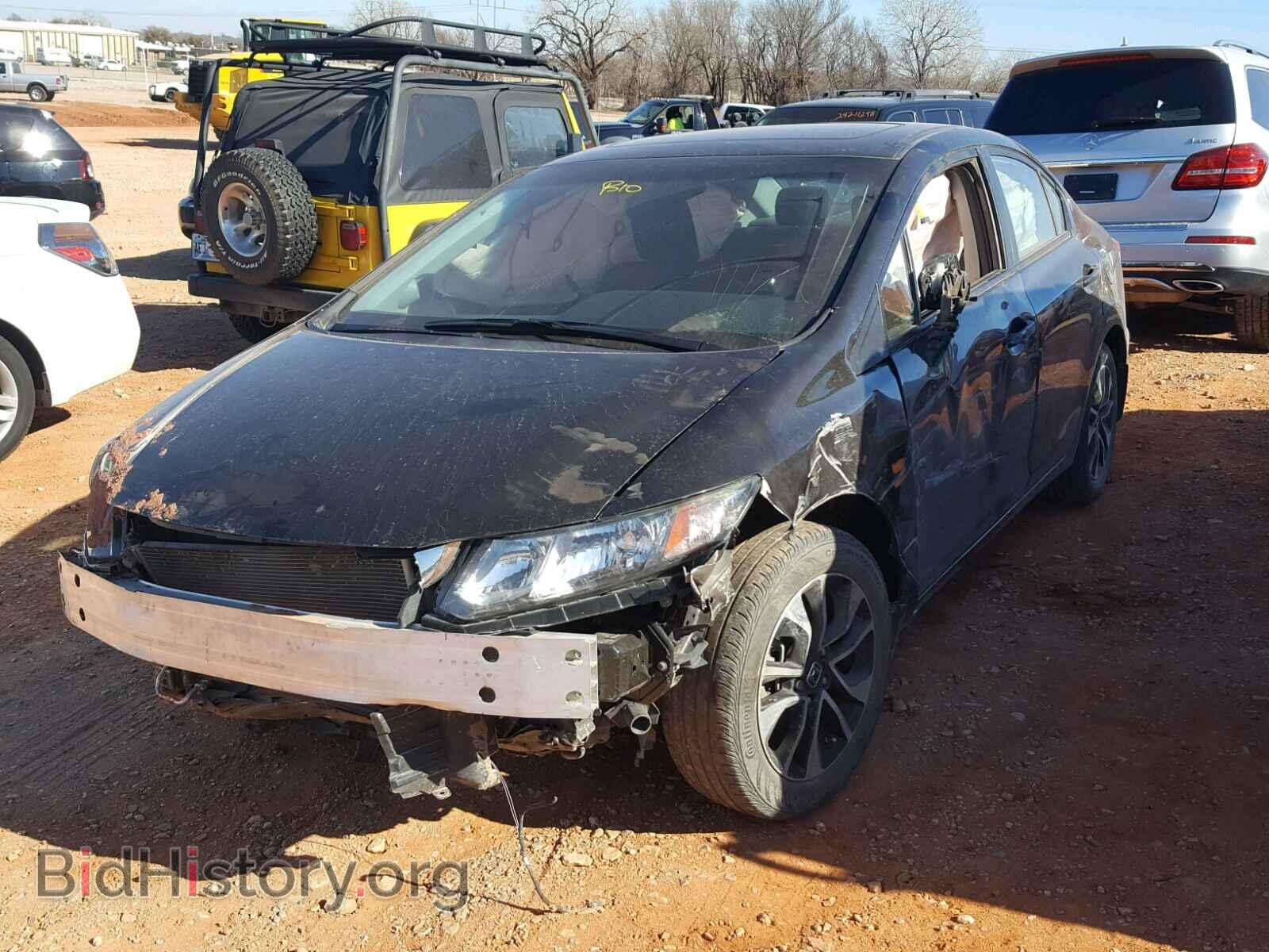 2013 HONDA CIVIC - VIN: 19XFB2F84DE074578 - Фото 2