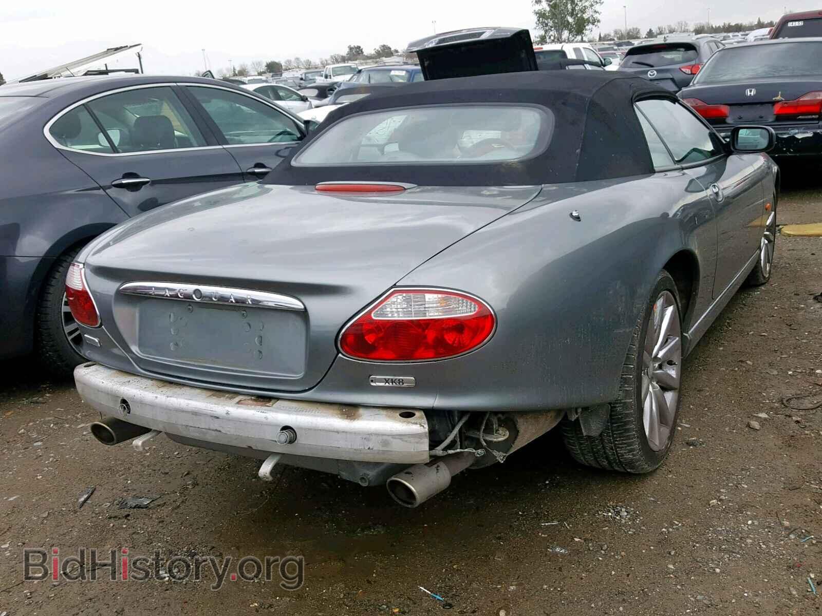 2005 JAGUAR XK8 - VIN: SAJDA42C552A41320 - Фото 4
