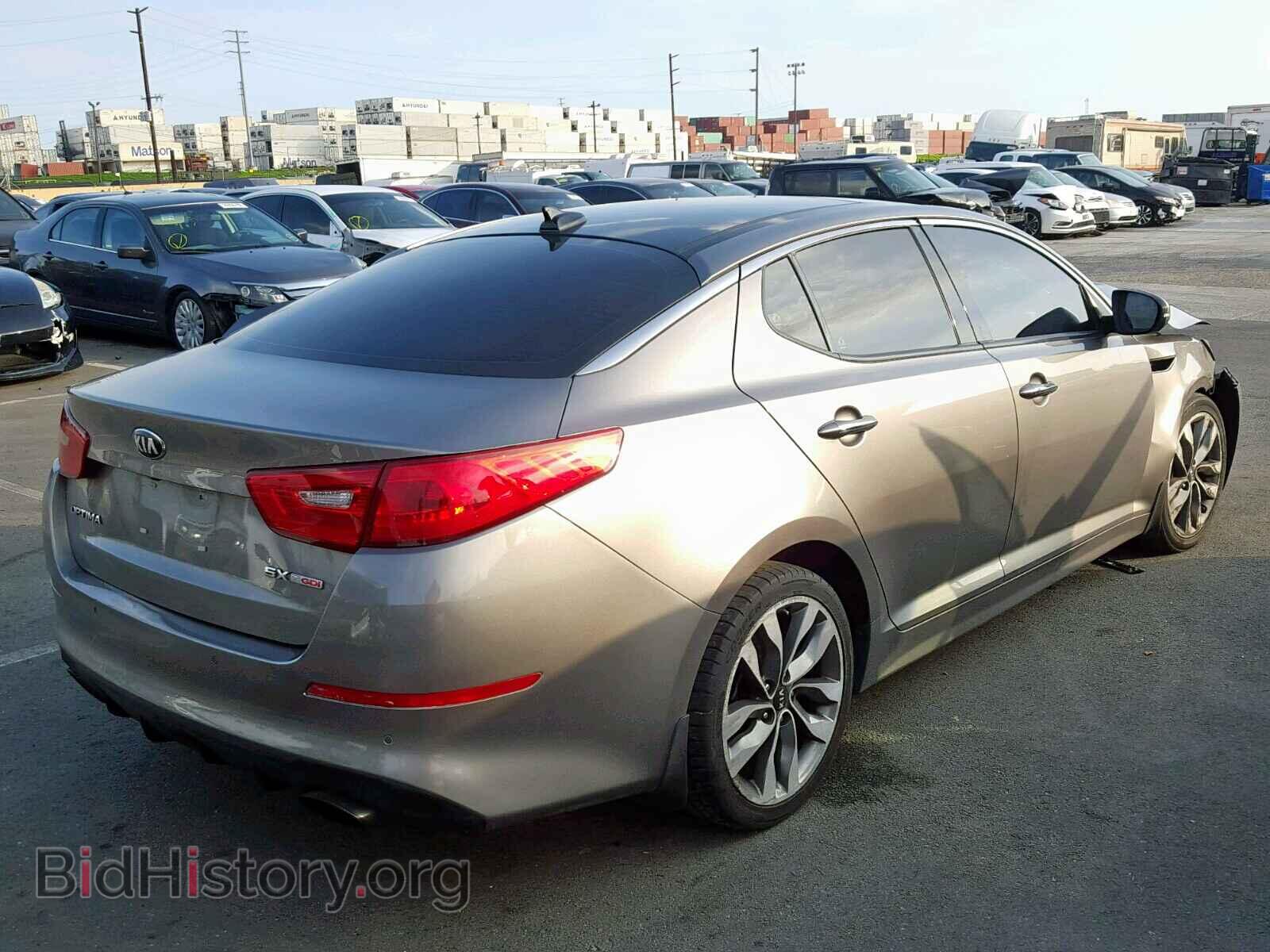 2014 KIA OPTIMA - VIN: 5XXGR4A65EG328048 - Фото 4
