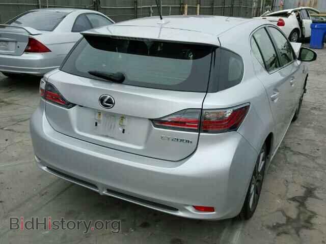 2012 LEXUS CT 200 - VIN: JTHKD5BHXC2060517 - Фото 4