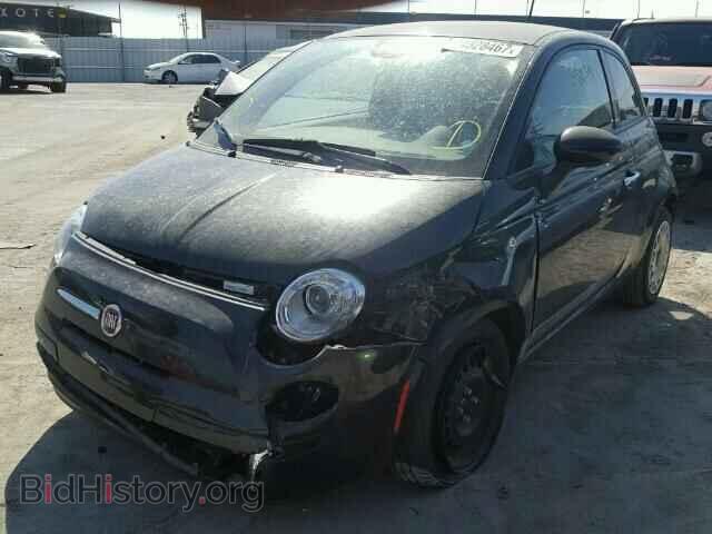 2015 FIAT 500 - VIN: 3C3CFFAR0FT502129 - Фото 2