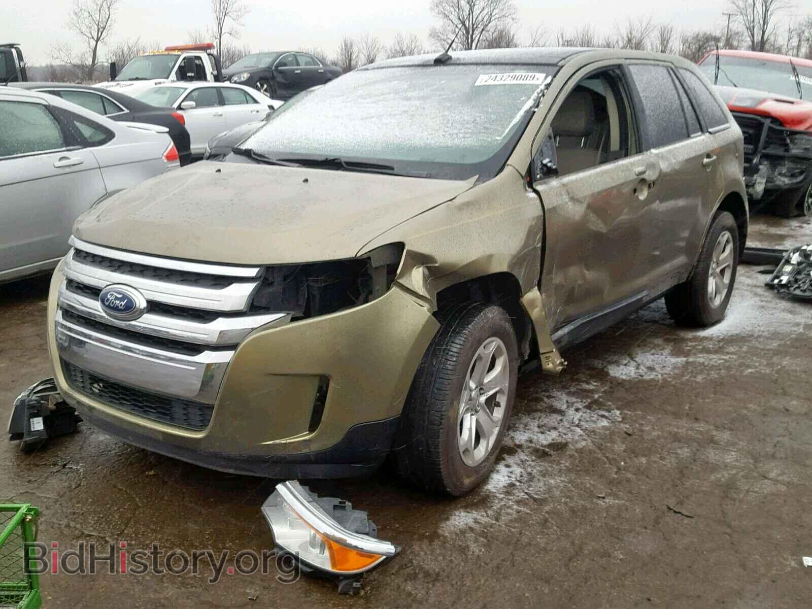 2013 FORD EDGE SEL - VIN: 2FMDK3JCXDBC80936 - Photo 2