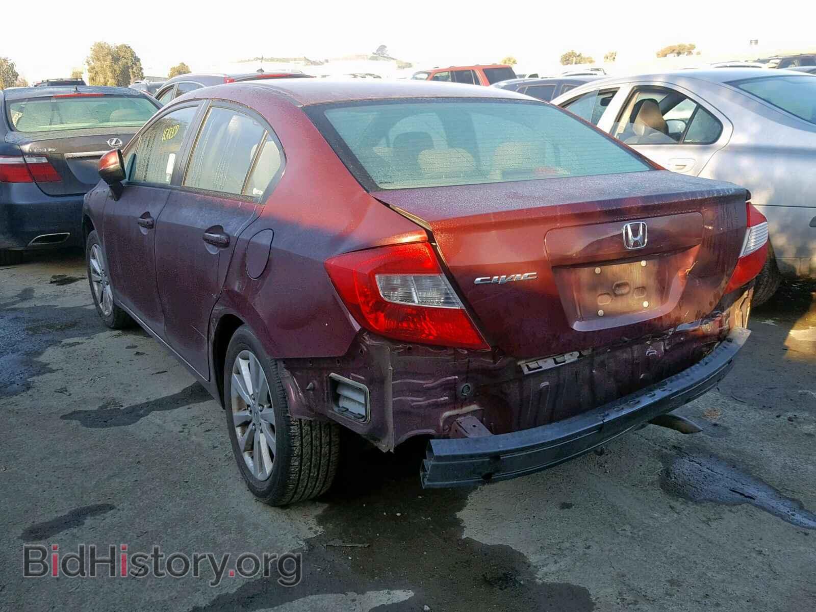 2012 HONDA CIVIC - VIN: 2HGFB2F88CH531428 - Фото 3