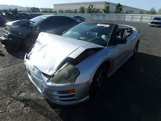 2001 MITSUBISHI ECLIPSE - VIN: 4A3AE55H21E001993 - Фото 2