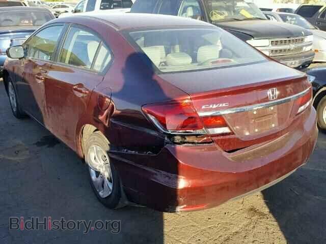 2014 HONDA CIVIC - VIN: 19XFB2F58EE221637 - Фото 3