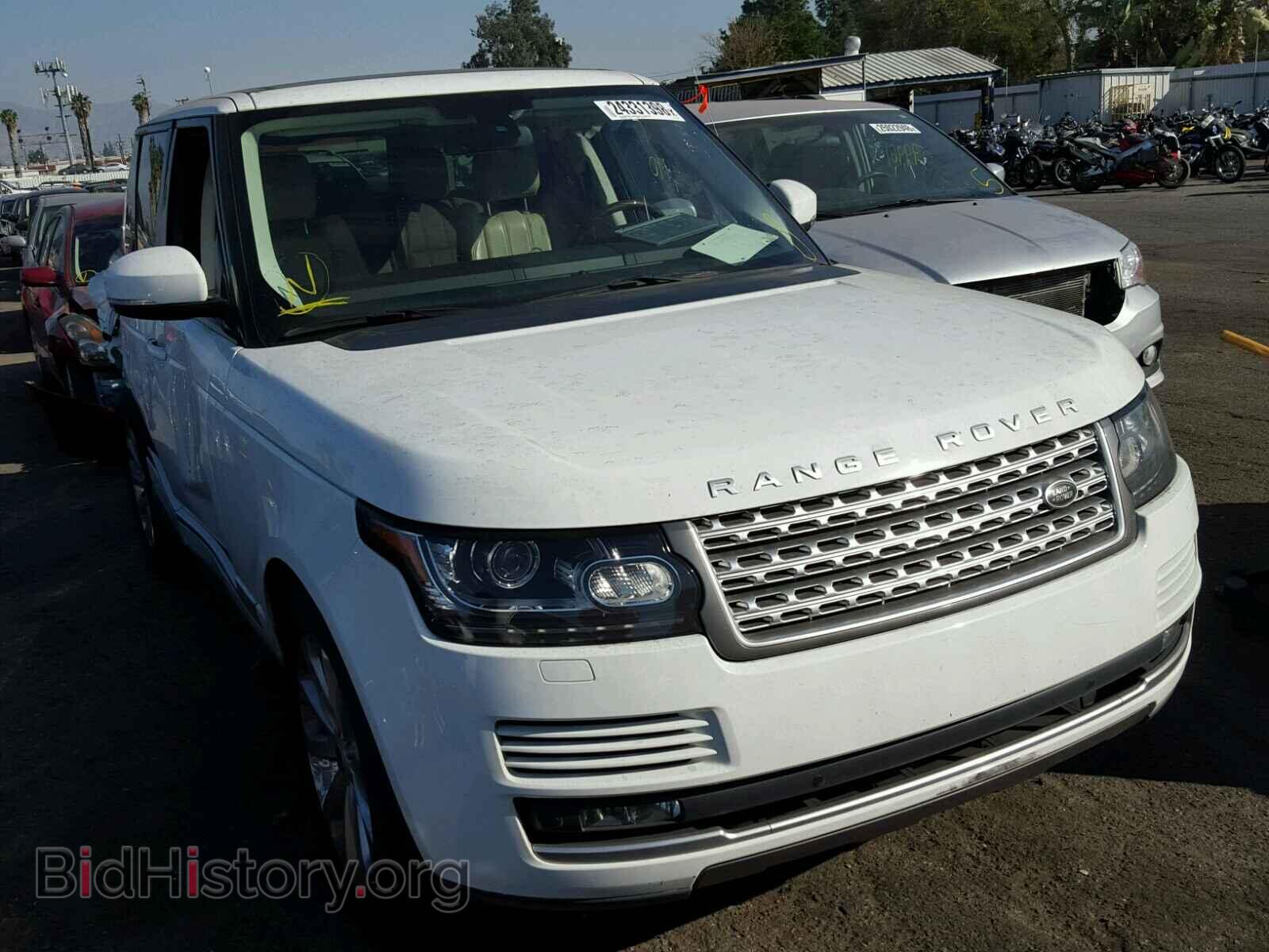 Photo SALGS2DF1DA107635 - LAND ROVER RANGEROVER 2013