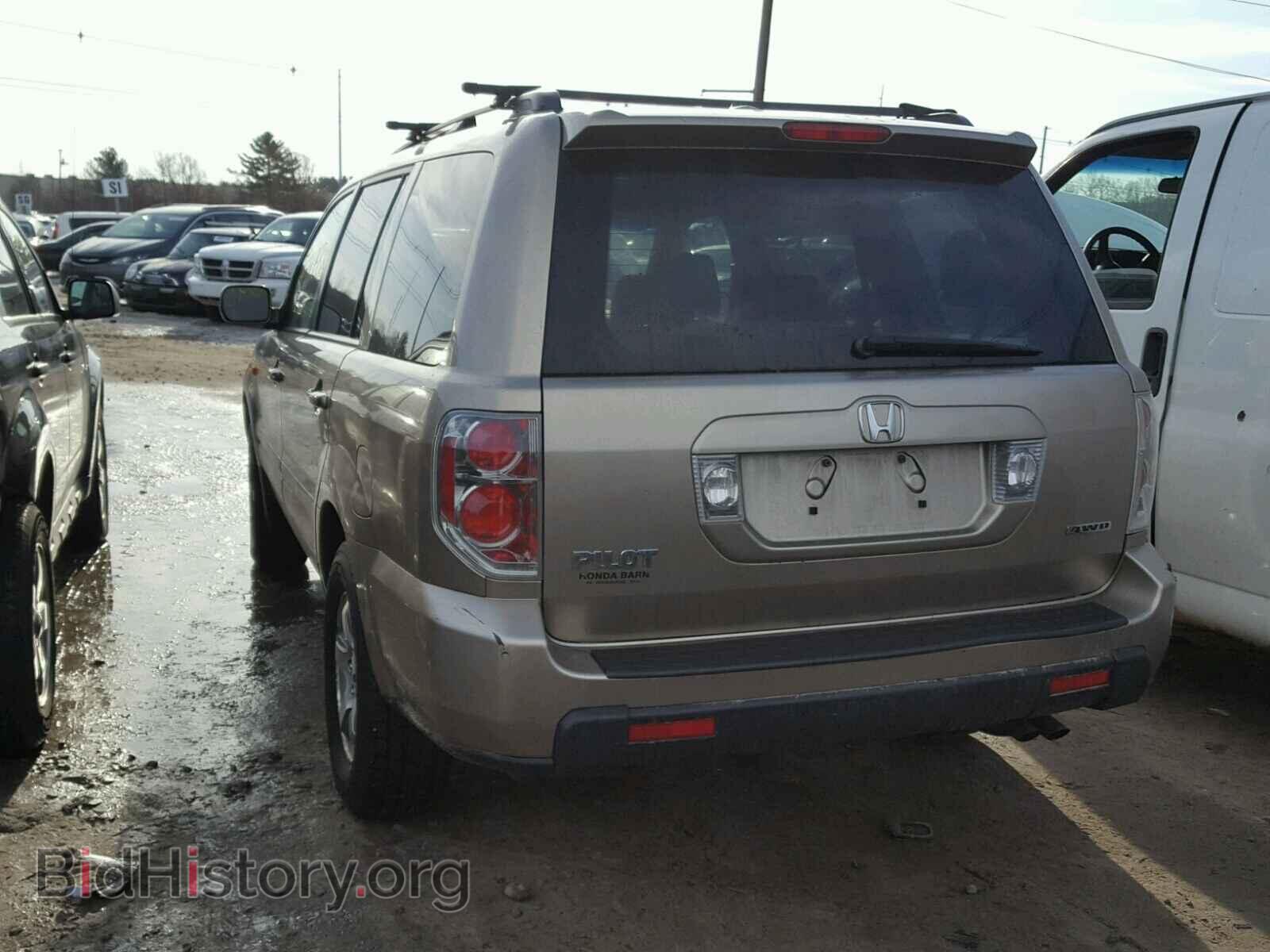 2006 HONDA PILOT - VIN: 2HKYF18596H529563 - Фото 3