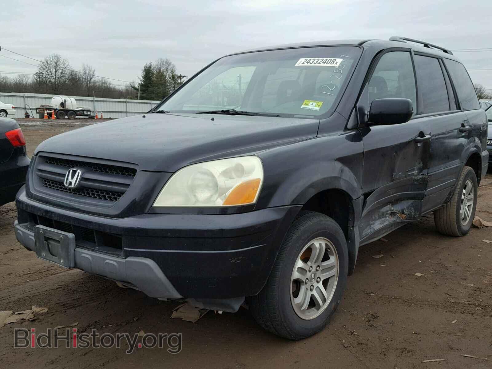 2005 HONDA PILOT - VIN: 5FNYF18455B032367 - Фото 2
