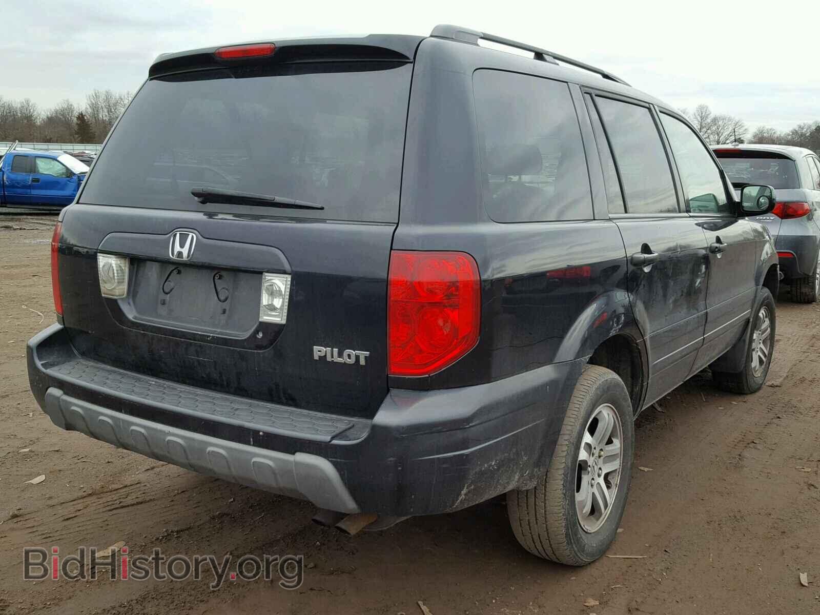 2005 HONDA PILOT - VIN: 5FNYF18455B032367 - Фото 4