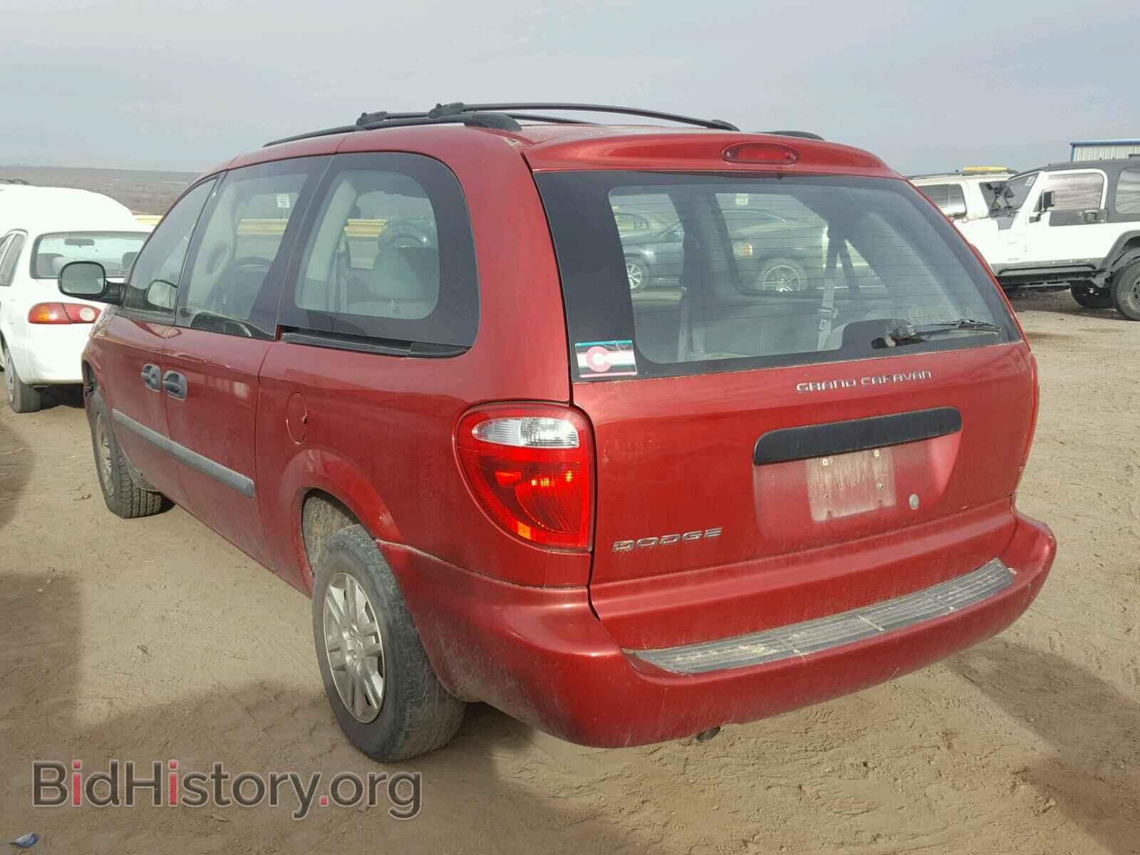 2007 DODGE CARAVAN - VIN: 1D4GP24R57B196193 - Фото 3