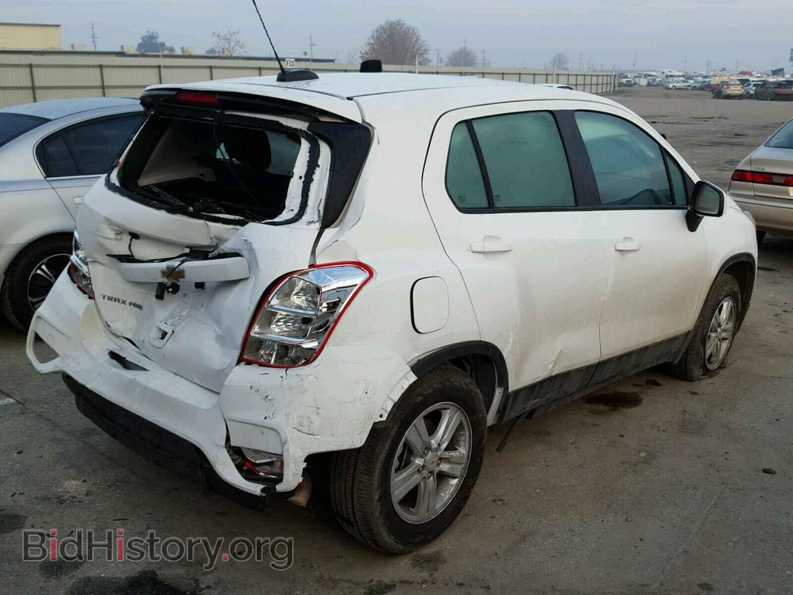 2017 CHEVROLET TRAX - VIN: KL7CJNSB5HB116247 - Фото 4