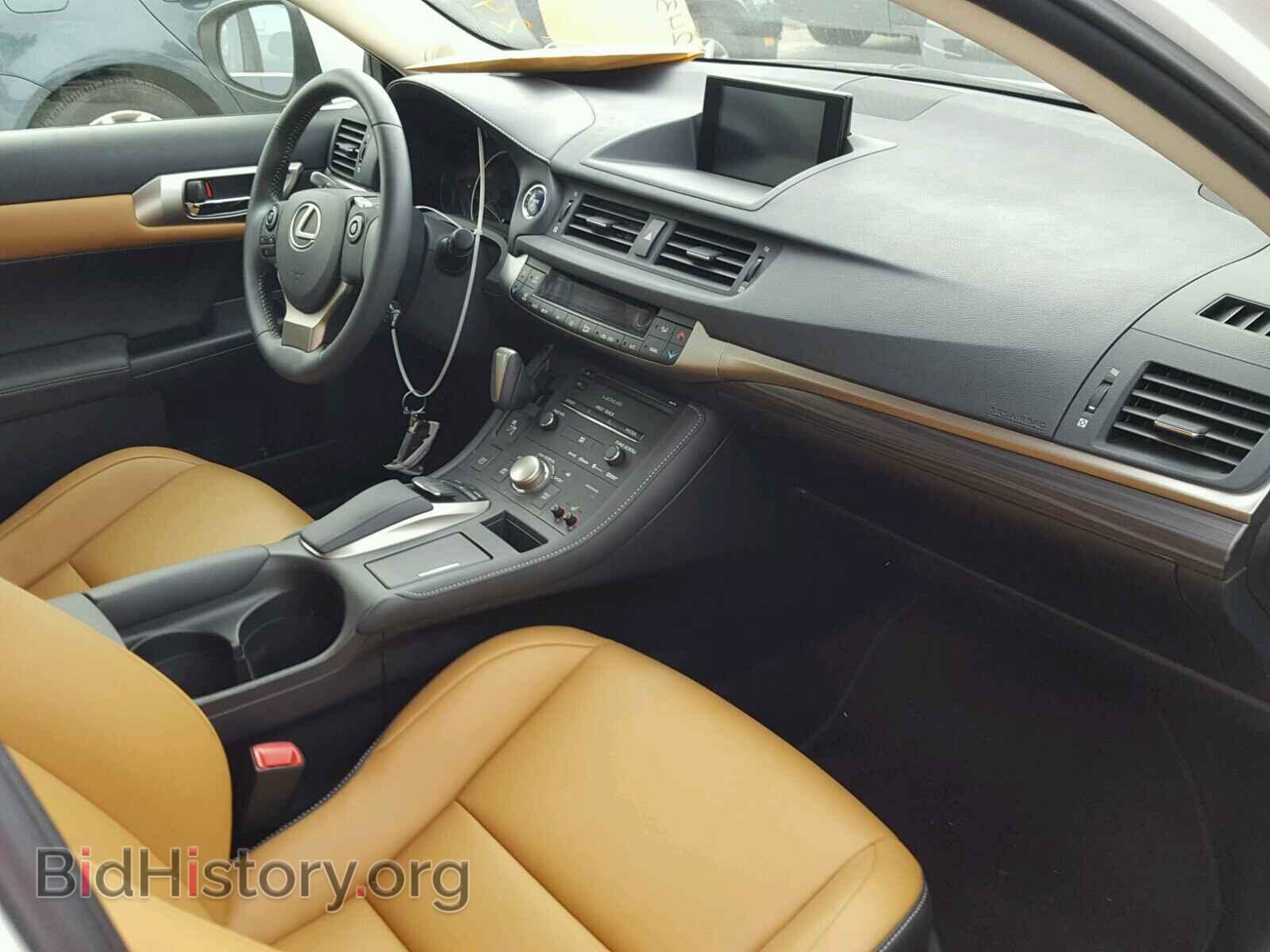 2014 LEXUS CT 200 - VIN: JTHKD5BH8E2208554 - Фото 5