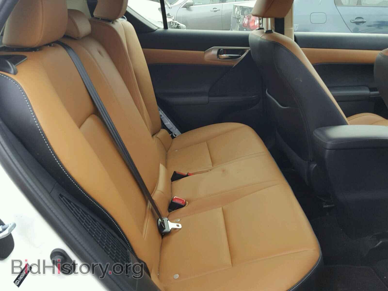 2014 LEXUS CT 200 - VIN: JTHKD5BH8E2208554 - Фото 6