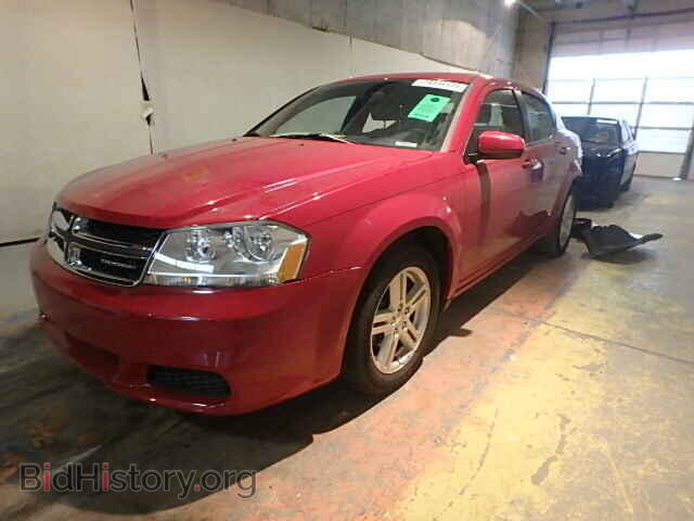 2011 DODGE AVENGER - VIN: 1B3BD1FB4BN537019 - Фото 2