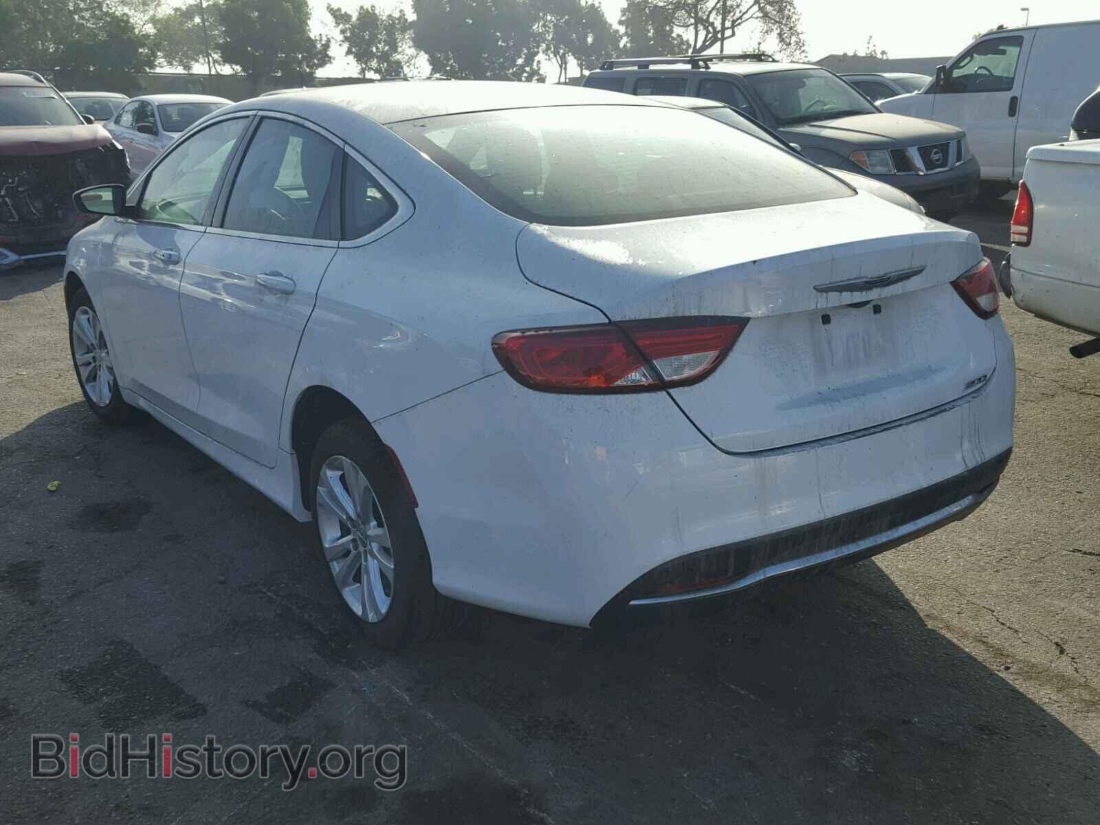 2016 CHRYSLER 200 - VIN: 1C3CCCAB2GN183943 - Фото 3