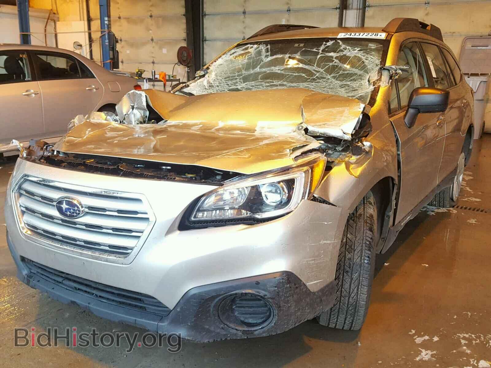 2017 SUBARU OUTBACK - VIN: 4S4BSAAC8H3318892 - Фото 2