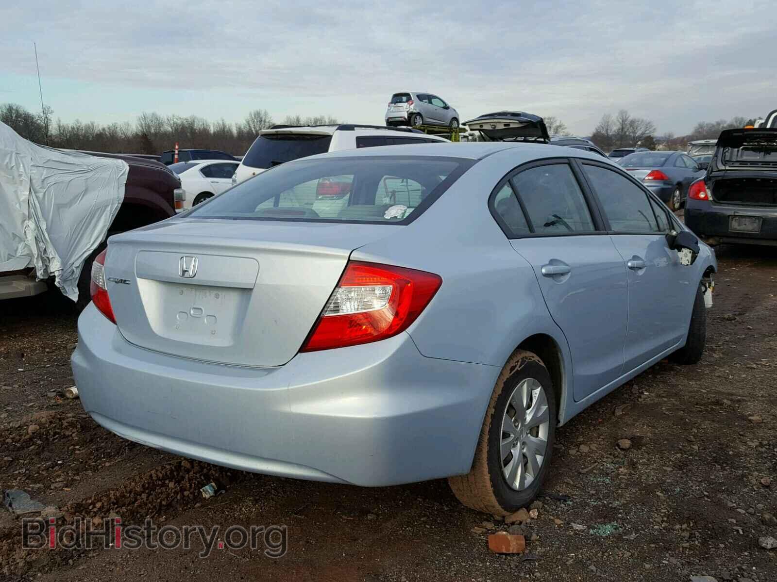 2012 HONDA CIVIC - VIN: 2HGFB2F54CH554159 - Фото 4
