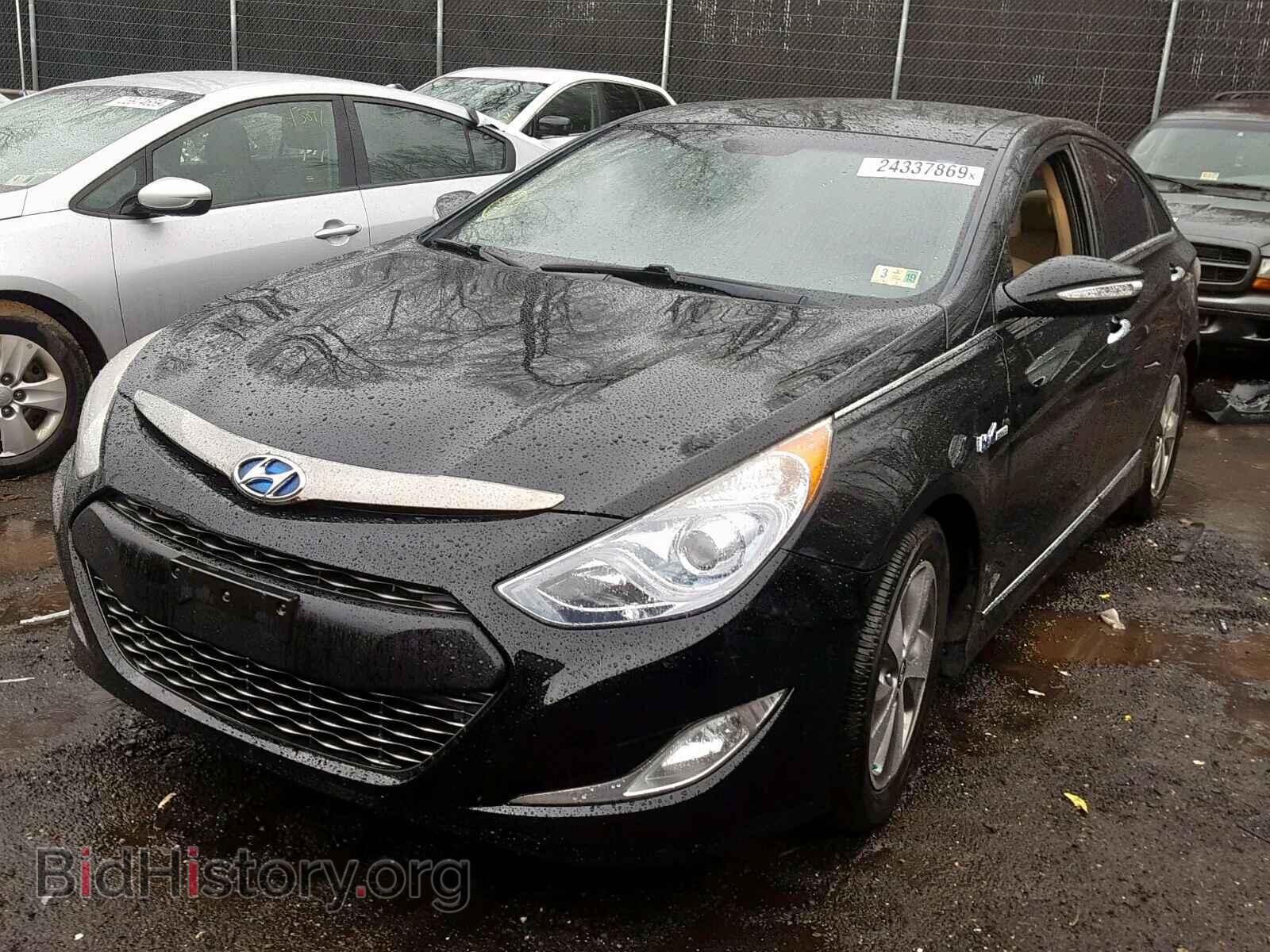 2012 HYUNDAI SONATA - VIN: KMHEC4A40CA058402 - Фото 2