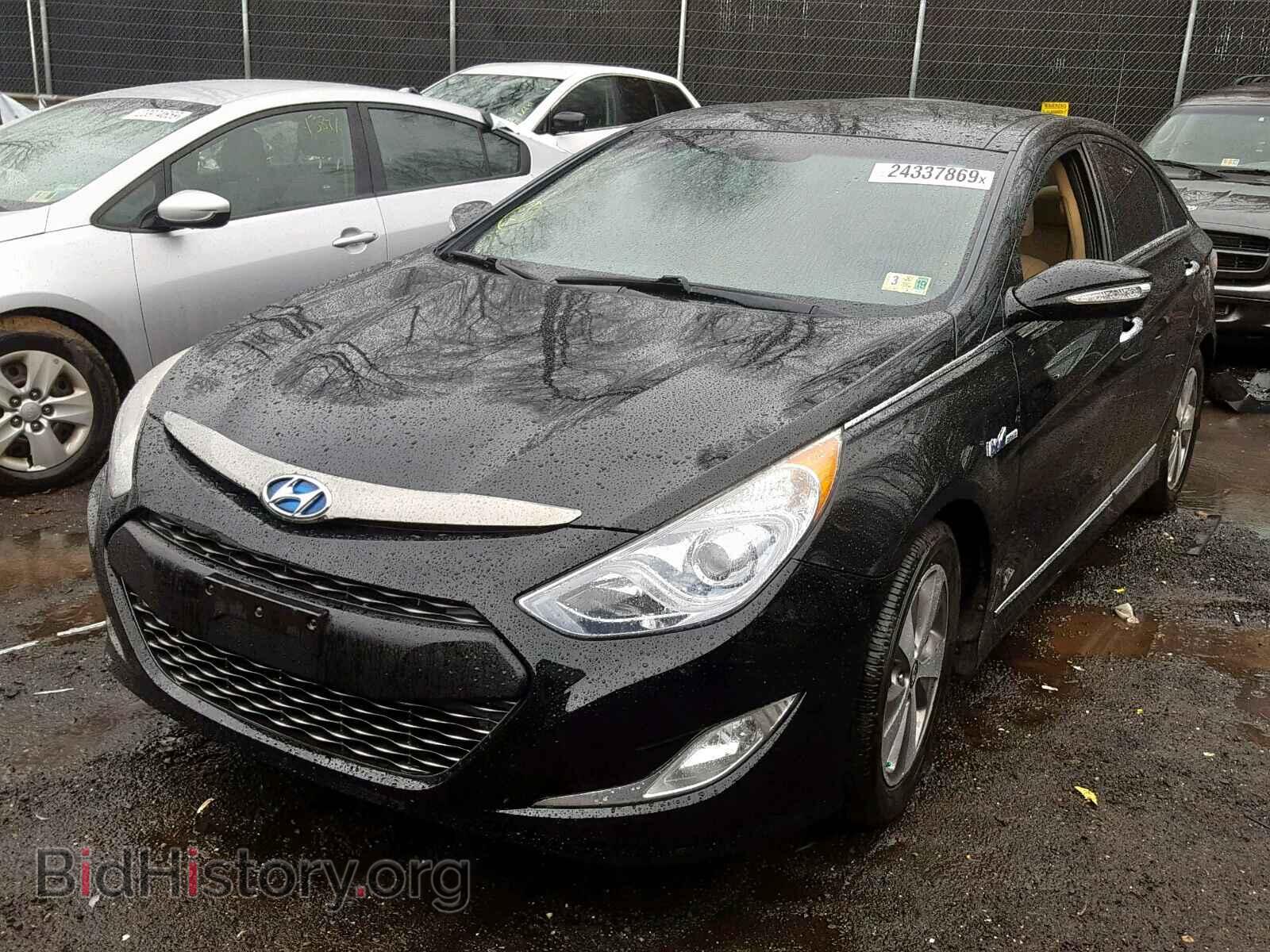 2012 HYUNDAI SONATA - VIN: KMHEC4A40CA058402 - Фото 9