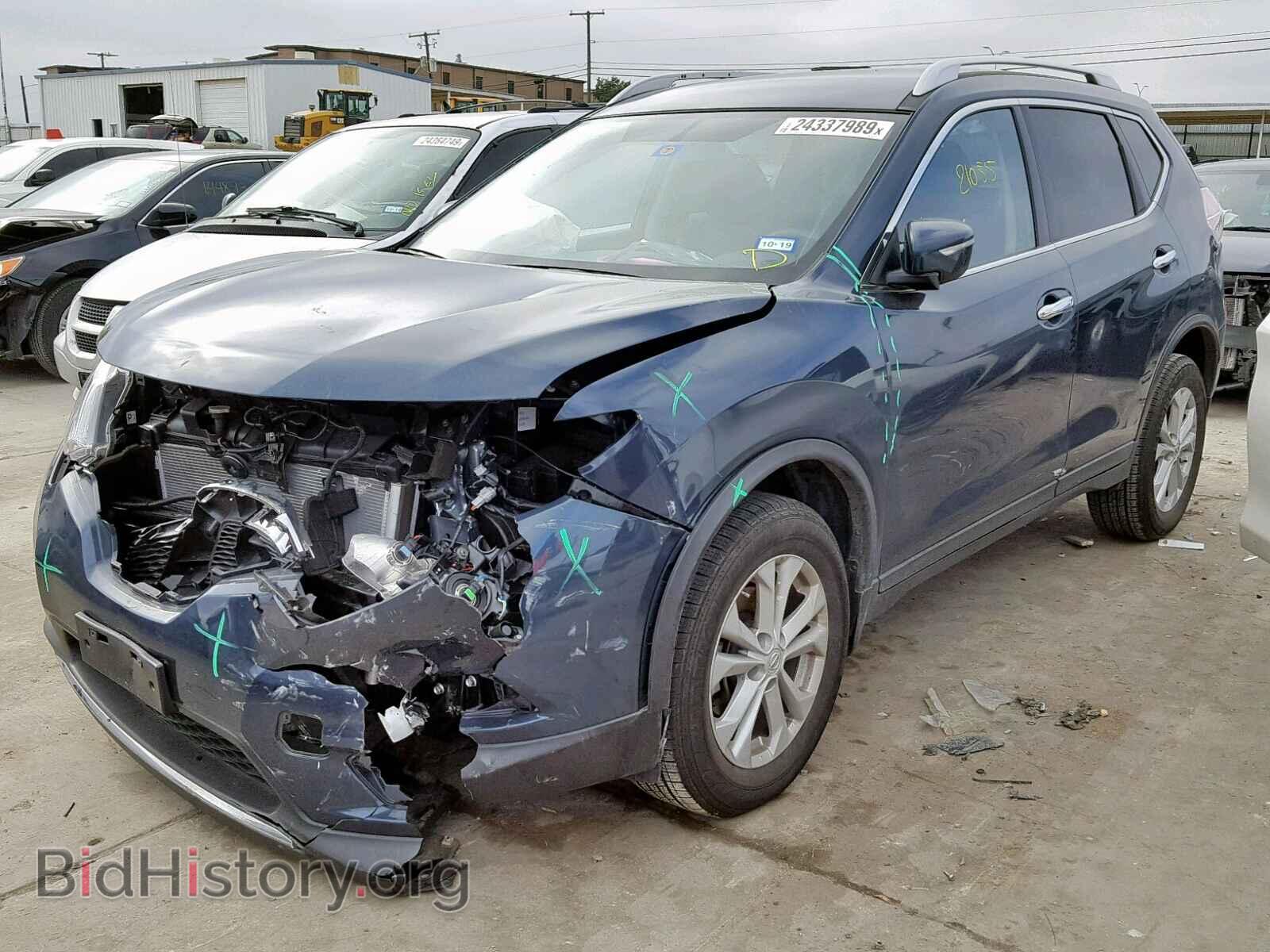 2015 NISSAN ROGUE S - VIN: KNMAT2MV7FP589061 - Фото 2