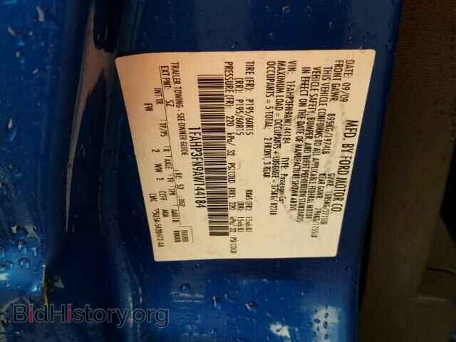 2010 FORD FOCUS - VIN: 1FAHP3FN9AW144184 - Фото 10
