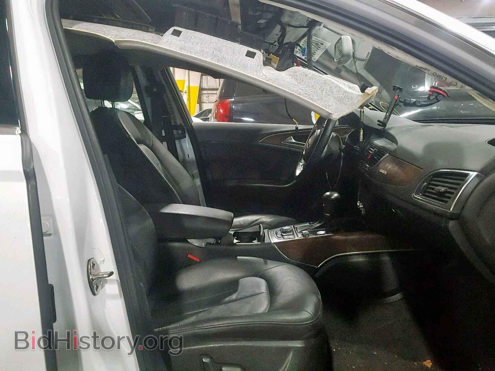 2012 AUDI A6 - VIN: WAUGGAFC6CN156694 - Фото 5