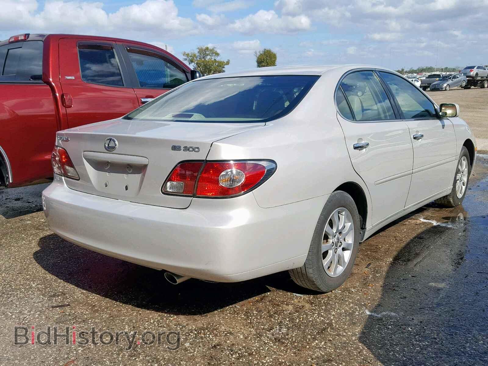2002 LEXUS ES300 - VIN: JTHBF30G220032343 - Фото 4