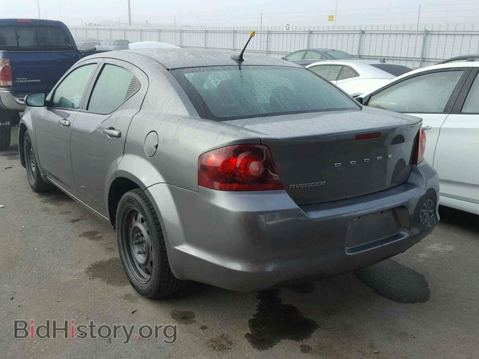Фотография 1C3CDZAB0DN589621 - DODGE AVENGER 2013